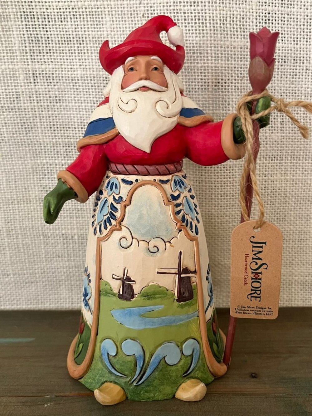 Jim Shore Dutch Traditions, Santas Around the World
